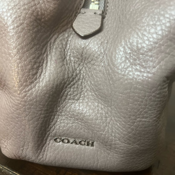 Coach Gray Leather Hobo Bag with Slouchy Silhouette#26224 - Picture 3 of 15